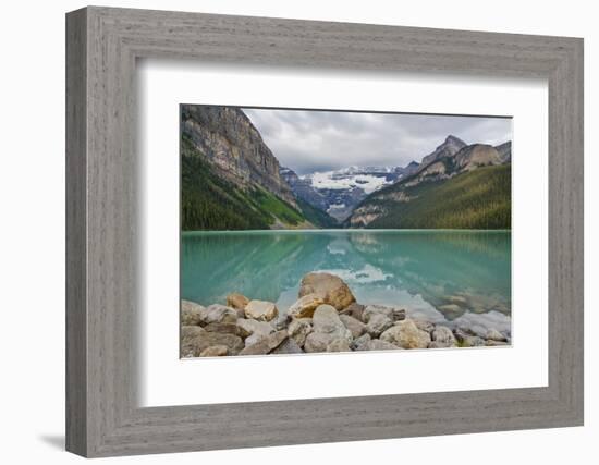 Lake Louise, Banff National Park, Alberta, Canada-Michel Hersen-Framed Photographic Print