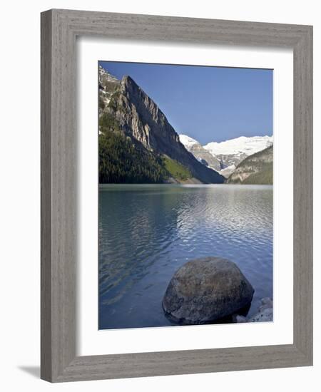 Lake Louise, Banff National Park, UNESCO World Heritage Site, Rocky Mountains, Alberta, Canada-James Hager-Framed Photographic Print