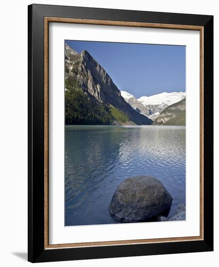 Lake Louise, Banff National Park, UNESCO World Heritage Site, Rocky Mountains, Alberta, Canada-James Hager-Framed Photographic Print