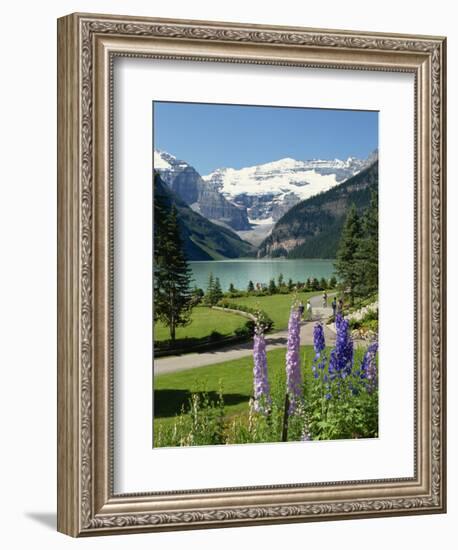 Lake Louise, Banff National Park, UNESCO World Heritage Site, Rocky Mountains, Alberta, Canada-Robert Harding-Framed Premium Photographic Print