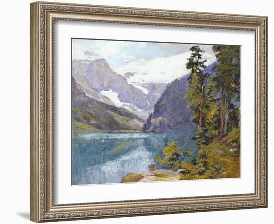 Lake Louise, British Columbia-Edward Henry Potthast-Framed Giclee Print