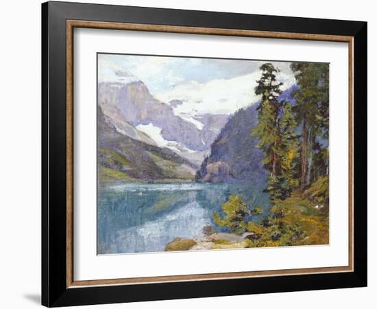 Lake Louise, British Columbia-Edward Henry Potthast-Framed Giclee Print