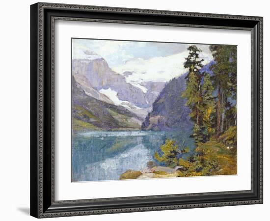 Lake Louise, British Columbia-Edward Henry Potthast-Framed Giclee Print