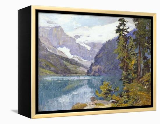 Lake Louise, British Columbia-Edward Henry Potthast-Framed Premier Image Canvas