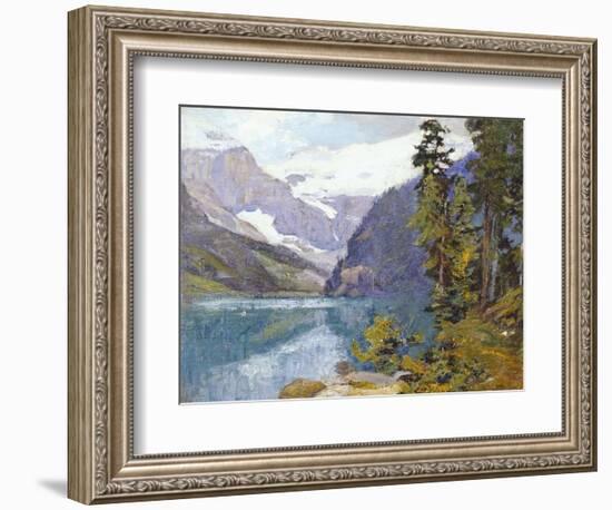 Lake Louise, British Columbia-Edward Henry Potthast-Framed Giclee Print