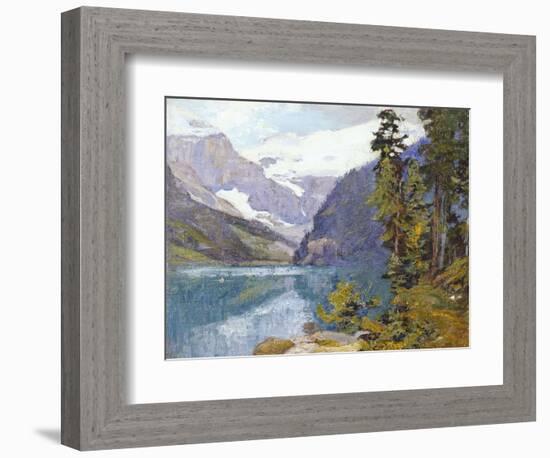 Lake Louise, British Columbia-Edward Henry Potthast-Framed Giclee Print