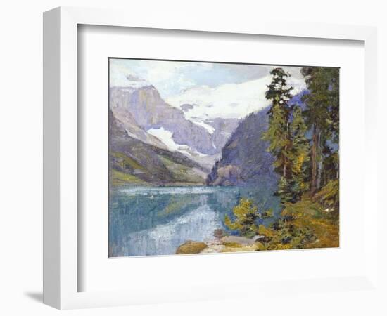 Lake Louise, British Columbia-Edward Henry Potthast-Framed Giclee Print