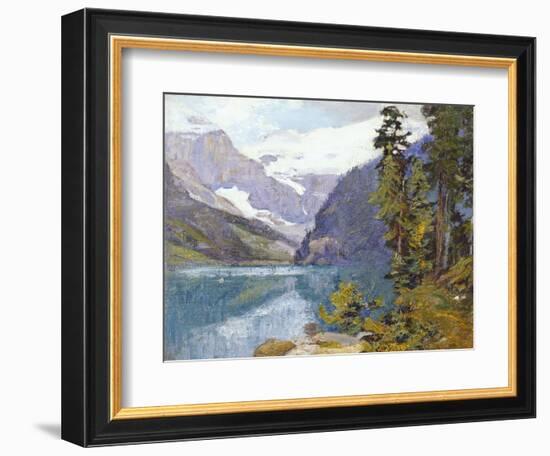 Lake Louise, British Columbia-Edward Henry Potthast-Framed Giclee Print