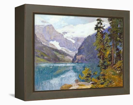 Lake Louise, British Columbia-Edward Henry Potthast-Framed Premier Image Canvas