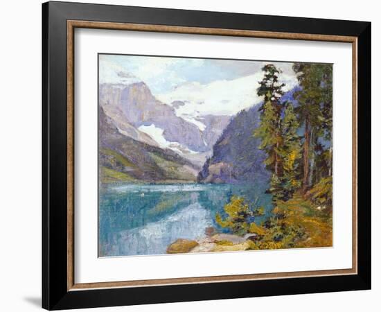 Lake Louise, British Columbia-Edward Henry Potthast-Framed Giclee Print