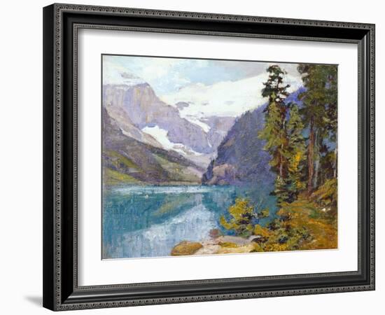 Lake Louise, British Columbia-Edward Henry Potthast-Framed Giclee Print