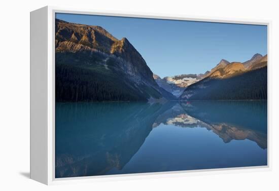 Lake Louise Dawn I-Larry Malvin-Framed Premier Image Canvas