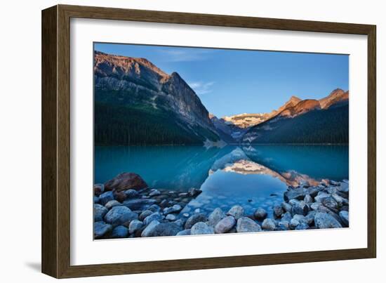 Lake Louise Dawn II-Larry Malvin-Framed Photographic Print