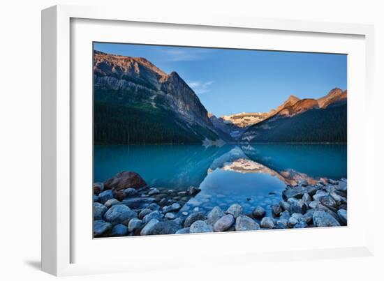 Lake Louise Dawn II-Larry Malvin-Framed Photographic Print
