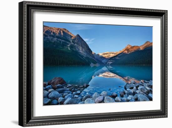 Lake Louise Dawn II-Larry Malvin-Framed Photographic Print