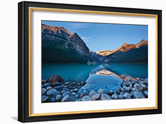 Lake Louise Dawn II-Larry Malvin-Framed Photographic Print