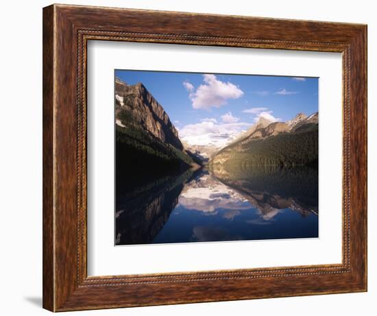 Lake Louise, Mt Victoria, Victoria Glacier, Banff National Park, Alberta, Canada-Adam Jones-Framed Photographic Print