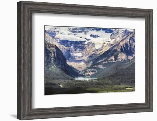 Lake Louise Scenic, Alberta, Canada-George Oze-Framed Photographic Print