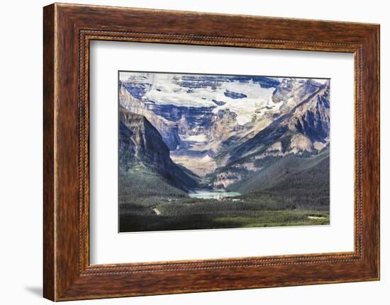 Lake Louise Scenic, Alberta, Canada-George Oze-Framed Photographic Print