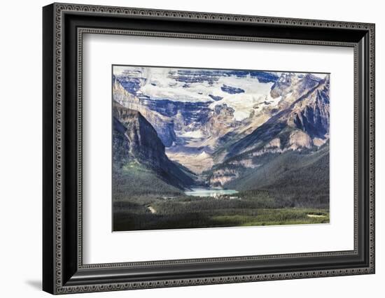 Lake Louise Scenic, Alberta, Canada-George Oze-Framed Photographic Print