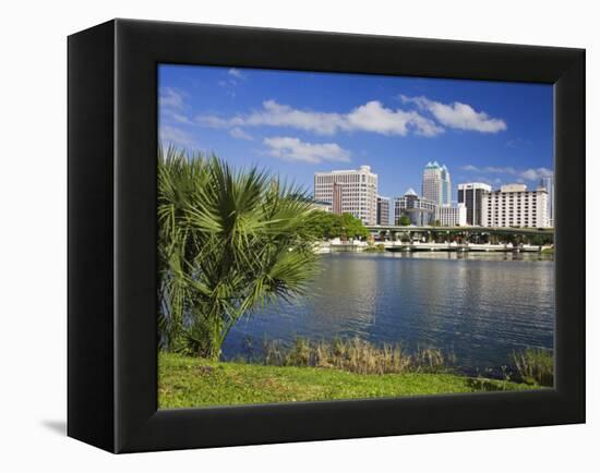 Lake Lucerne, Orlando, Florida, United States of America, North America-Richard Cummins-Framed Premier Image Canvas