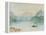 Lake Lucerne: The Bay of Uri, from Brunnen, Circa 1841-2-J. M. W. Turner-Framed Premier Image Canvas