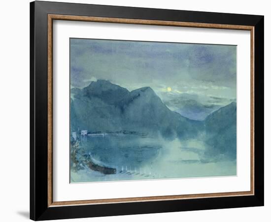 Lake Lugano-John Ruskin-Framed Giclee Print