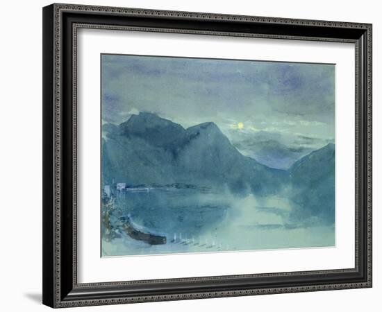 Lake Lugano-John Ruskin-Framed Giclee Print