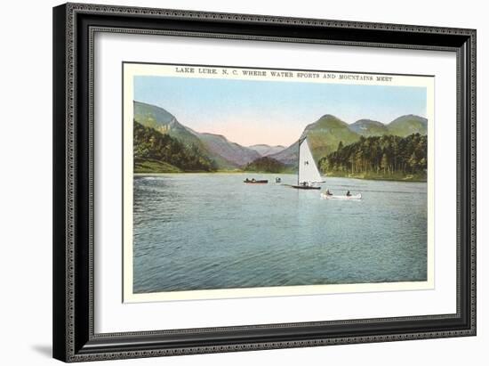 Lake Lure, North Carolina-null-Framed Art Print