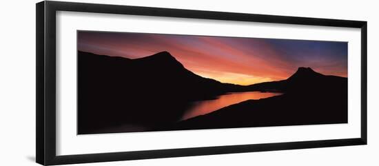 Lake Lurgainn Highlands Scotland-null-Framed Photographic Print