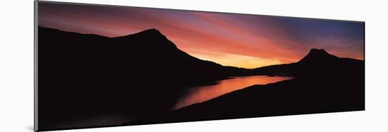 Lake Lurgainn Highlands Scotland-null-Mounted Photographic Print