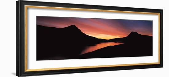 Lake Lurgainn Highlands Scotland-null-Framed Photographic Print