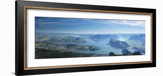 Lake Luzurn from Pilatus, Luzern Canton, Switzerland-Jon Arnold-Framed Photographic Print