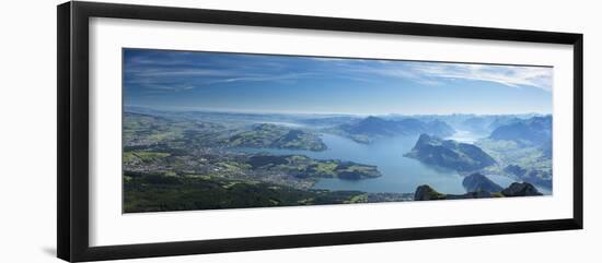 Lake Luzurn from Pilatus, Luzern Canton, Switzerland-Jon Arnold-Framed Photographic Print