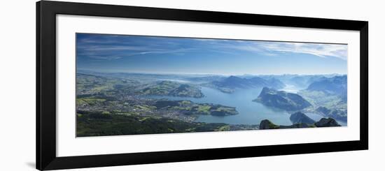 Lake Luzurn from Pilatus, Luzern Canton, Switzerland-Jon Arnold-Framed Photographic Print