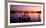 Lake Macatawa at dawn, Holland, Ottawa County, Michigan, USA-null-Framed Photographic Print