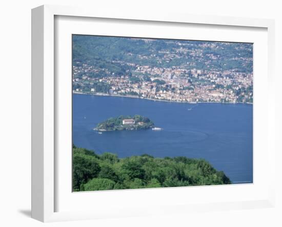 Lake Maggiore and Isola Madre, Italian Lakes, Piemonte (Piedmont), Italy, Europe-Sergio Pitamitz-Framed Photographic Print