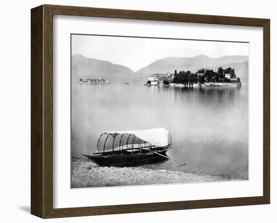 Lake Maggiore, Isola Bella, Italy, 1893-John L Stoddard-Framed Giclee Print