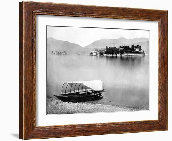 Lake Maggiore, Isola Bella, Italy, 1893-John L Stoddard-Framed Giclee Print