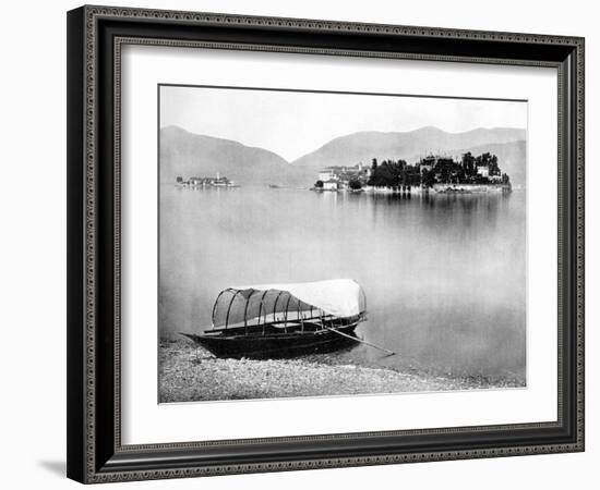 Lake Maggiore, Isola Bella, Italy, 1893-John L Stoddard-Framed Giclee Print