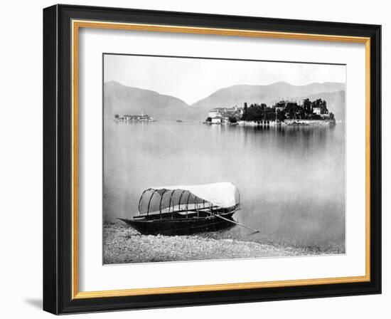 Lake Maggiore, Isola Bella, Italy, 1893-John L Stoddard-Framed Giclee Print