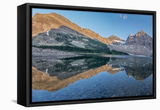 Lake Magog in Assiniboine Provincial Park, Alberta, Canada-Howie Garber-Framed Premier Image Canvas