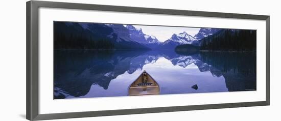 Lake Maligne, Jasper National Park, Alberta, Rockies, Canada-Peter Adams-Framed Photographic Print