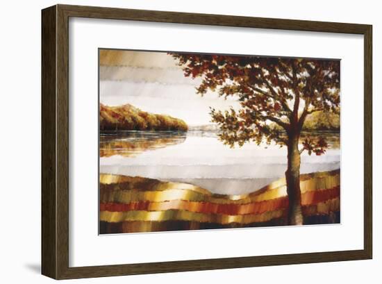 Lake Mamry-Zenon Burdy-Framed Giclee Print