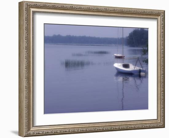 Lake Massabesio Manchester, New Hampshire, USA-null-Framed Premium Photographic Print