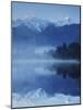 Lake Matheson, Mount Tasman and Mount Cook, Westland Tai Poutini National Park, New Zealand-Jochen Schlenker-Mounted Photographic Print