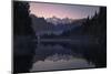 Lake Matheson-Jingshu Zhu-Mounted Photographic Print