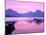 Lake McDonald at Dawn, Glacier National Park, Montana, USA-null-Mounted Photographic Print