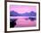 Lake McDonald at Dawn, Glacier National Park, Montana, USA-null-Framed Photographic Print