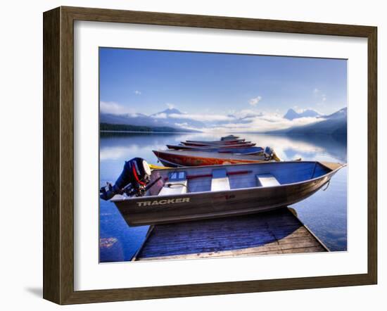 Lake Mcdonald, Glacier National Park, Montana, USA-Jamie & Judy Wild-Framed Photographic Print